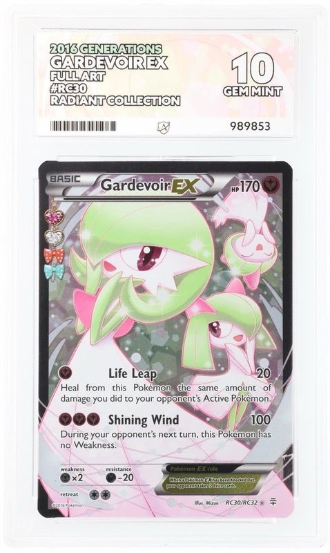 Pokémon TCG Gardevoir EX RC30/RC32 ACE 10 Radiant Collection Generations 2015