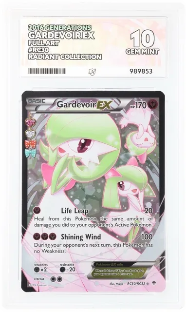 Pokémon TCG Gardevoir EX RC30/RC32 ACE 10 Radiant Collection Generations 2015
